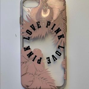 pink victoria secret iphone 6/7 case